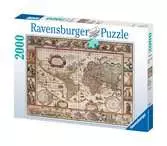 Ravensburger Map of the World From 1650, 2000pc Jigsaw puzzle Puzzles;Adult Puzzles - Ravensburger