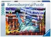 NEW YORK COLLAGE 2000 EL Puzzle;Puzzle dla dorosłych - Ravensburger