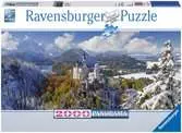 Puzzle 2D 2000 elementów:Zamek Neuschwanstein Puzzle;Puzzle dla dorosłych - Ravensburger