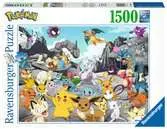 Pokemon Classics 1500pc 2D Puzzle;Puzzle pro dospělé - Ravensburger