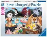Psí letní dny 1000 dílků 2D Puzzle;Puzzle pro dospělé - Ravensburger