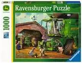 John Deere toen en nu Puzzels;Puzzels voor volwassenen - Ravensburger