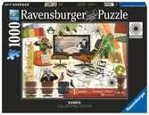 Klasický design Eames 1000 dílků 2D Puzzle;Puzzle pro dospělé - Ravensburger