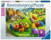 De kleurrijke wolwinkel Puzzels;Puzzels voor volwassenen - Ravensburger