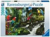 Bonte papegaaien in de jungle Puzzels;Puzzels voor volwassenen - Ravensburger