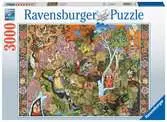Puzzle 3000 p - Jardin des signes solaires Puzzle;Puzzle adulte - Ravensburger