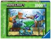 Minecraft 1000 dílků 2D Puzzle;Puzzle pro dospělé - Ravensburger