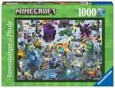 Challenge Puzzle: Minecraft 1000 dílků 2D Puzzle;Puzzle pro dospělé - Ravensburger