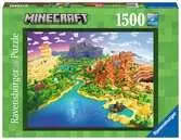 World of Minecraft Puzzle;Erwachsenenpuzzle - Ravensburger