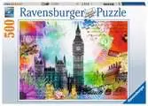 17214 6  グリーティング・フロム・ロンドン 500ピース パズル;大人向けパズル - Ravensburger