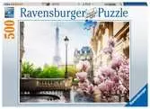 Puzzle 500 p - Le printemps à Paris Puzzle;Puzzles adultes - Ravensburger