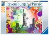 Puzzle 500 p - Carte postale de New York Puzzle;Puzzle adulte - Ravensburger