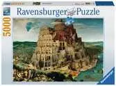 Bruegel de Oudere: Toren van Babel / Bruegel l Ancien: La construction de la tour de Babel Puzzels;Puzzels voor volwassenen - Ravensburger