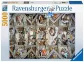 Puzzle 2D 5000 elementów: Freski kaplicy sykstyńskiej Puzzle;Puzzle dla dorosłych - Ravensburger