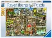 Colin Thompson s Bizarre Town, 5000pc Puzzles;Adult Puzzles - Ravensburger