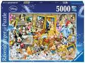 Puzzle 2D 5000 elementów: Postacie Disney Puzzle;Puzzle dla dorosłych - Ravensburger