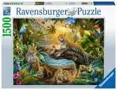 Puzzle 1500 p - Léopards dans la jungle Puzzle;Puzzles enfants - Ravensburger