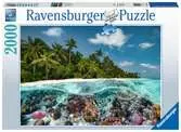 A Dive in the Maldives, 2000pc Puslespil;Puslespil for voksne - Ravensburger