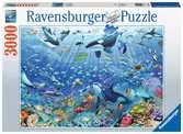 Puzzle 3000 p - Monde sous-marin coloré Puzzle;Puzzle adulte - Ravensburger