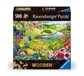 AT Wilder Garten 500p Puzzles;Puzzle de Madera - Ravensburger