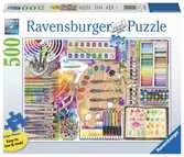 La palette de l artiste Puzzles;Puzzles pour adultes - Ravensburger