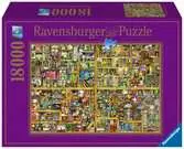 Puzzle 2D 18 000 elementów: Półka z książkami XXL Puzzle;Puzzle dla dorosłych - Ravensburger