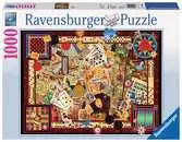 VINTAGE - GRY 1000 EL Puzzle;Puzzle dla dorosłych - Ravensburger