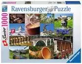 SZWAJCARSKIE KLIMATY 1000 EL Puzzle;Puzzle dla dorosłych - Ravensburger