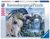 MISTYCZNE SMOKI 1000EL Puzzle;Puzzle dla dorosłych - Ravensburger
