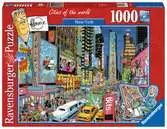 Fleroux - New York, cities of the world Puzzels;Puzzles adultes - Ravensburger