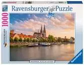 REGENSBURG WIDOK NA STARE MIASTO 1000EL Puzzle;Puzzle dla dorosłych - Ravensburger
