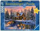 Blanca navidad Puzzle 1000 Pz - Fantasy Puzzles;Puzzle Adultos - Ravensburger