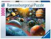 Puzzle 2D 1000 elementów: Planety Puzzle;Puzzle dla dorosłych - Ravensburger