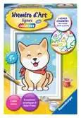 Numéro d art - mini - Adorable Shiba Inu Loisirs créatifs;Peinture - Numéro d art - Ravensburger