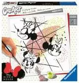 CreArt - 20x20 cm - Minnie Style / Disney Minnie Mouse Loisirs créatifs;Peinture - Numéro d art - Ravensburger