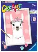 CreArt Lama, žádné drama Kreativní a výtvarné hračky;CreArt Malování pro děti - Ravensburger