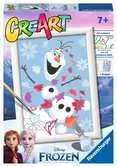 CreArt Disney: Ledové království: Rozesmátý Olaf Kreativní a výtvarné hračky;CreArt Malování pro děti - Ravensburger