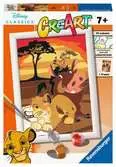 CreArt Disney: Lví král Kreativní a výtvarné hračky;CreArt Malování pro děti - Ravensburger