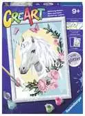 CreArt Serie D Classic-Ritratto unicorno Juegos Creativos;CreArt Niños - Ravensburger