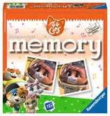 memory® 44 Gatti, Gioco Memory per Famiglie, Età Raccomandata 4+, 72 Tessere Giochi;Giochi educativi - Ravensburger