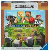 Minecraft Heroes of the Village Spill;Barnespill - Ravensburger