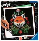 CreArt - 20x20 cm - Renard / Pixie Cold Edition Loisirs créatifs;Peinture - Numéro d’art - Ravensburger
