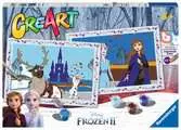 CreArt Serie Junior: 2 x Frozen II Juegos Creativos;CreArt Niños - Ravensburger