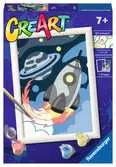 CreArt Vesmírná raketa Kreativní a výtvarné hračky;CreArt Malování pro děti - Ravensburger