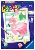 Ravensburger CreArt Paint by Numbers - Think Pink Flamingo Arts & Crafts;CreArt - Ravensburger