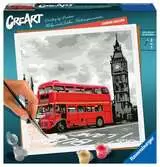 CreArt, Londres, Pintar por números para adultos Artístico;CreArt - Ravensburger
