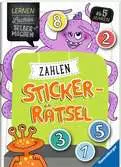Zahlen-Sticker-Rätsel ab 5 Jahren Lernen und Fördern;Lernbücher - Ravensburger