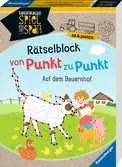 Rätselblock von Punkt zu Punkt: Auf dem Bauernhof Kinderbücher;Lernbücher und Rätselbücher - Ravensburger