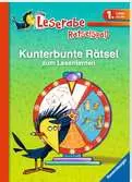 Leserabe: Kunterbunte Rätsel zum Lesenlernen (1. Lesestufe) Lernen und Fördern;Lernbücher - Ravensburger