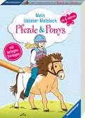 Mein liebster Malblock ab 4 Jahren: Pferde & Ponys Malen und Basteln;Bastel- und Malbücher - Ravensburger